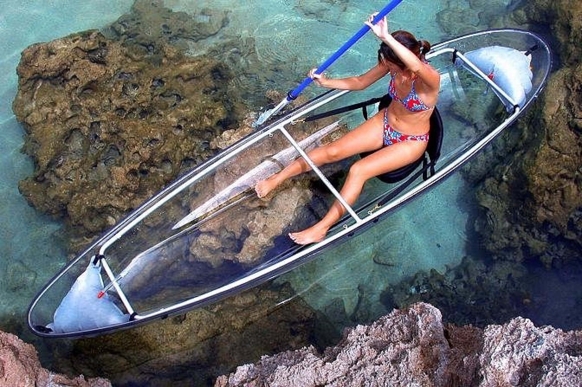 Tour en Kayak transparente por el Cabo de las Huertas